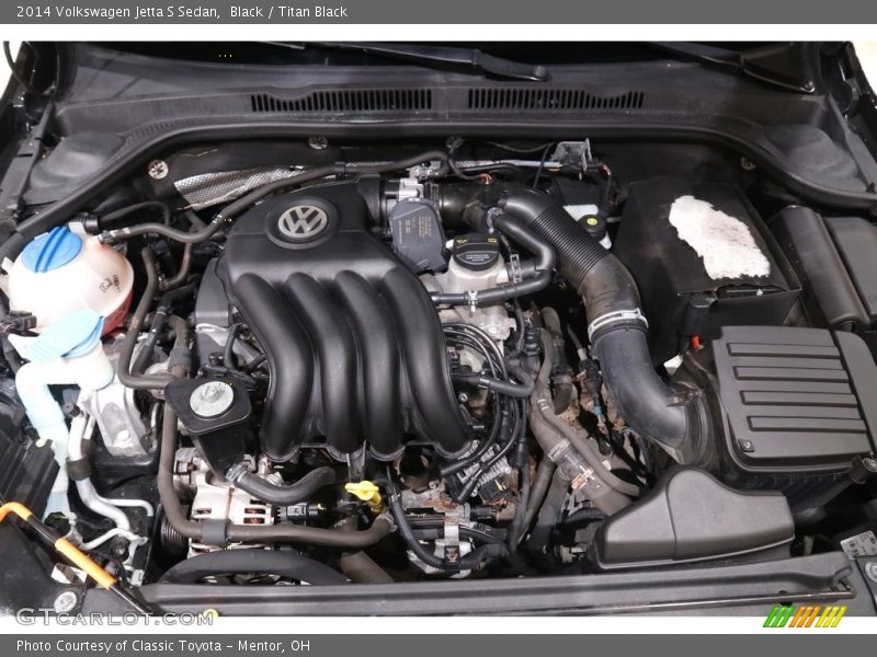 Black / Titan Black 2014 Volkswagen Jetta S Sedan