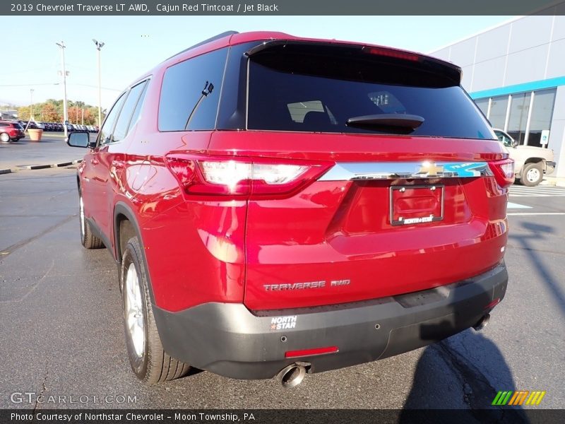 Cajun Red Tintcoat / Jet Black 2019 Chevrolet Traverse LT AWD