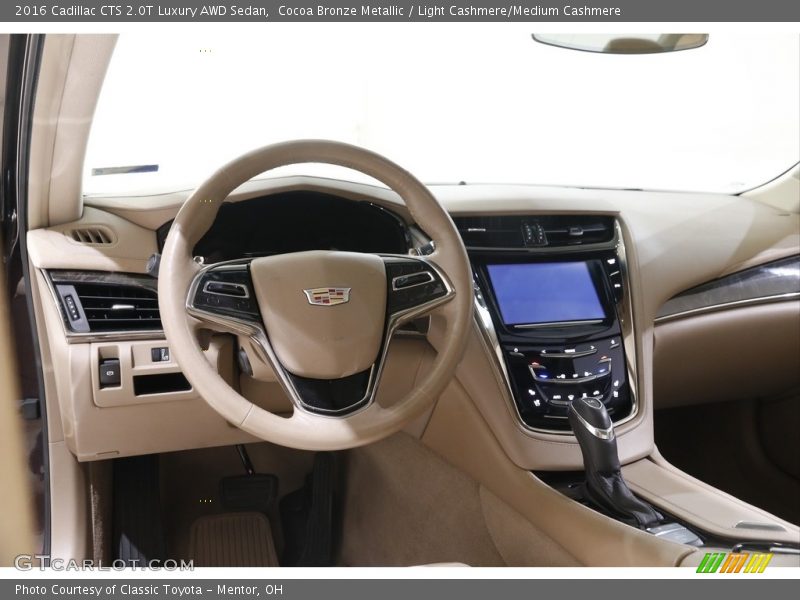Cocoa Bronze Metallic / Light Cashmere/Medium Cashmere 2016 Cadillac CTS 2.0T Luxury AWD Sedan
