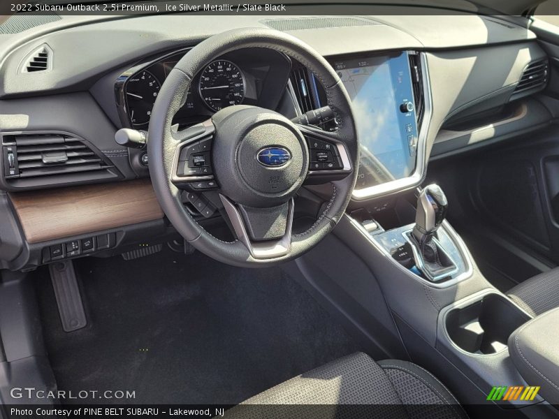 Ice Silver Metallic / Slate Black 2022 Subaru Outback 2.5i Premium