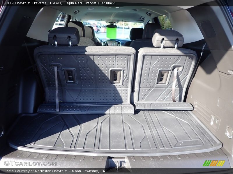 Cajun Red Tintcoat / Jet Black 2019 Chevrolet Traverse LT AWD