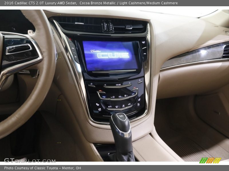 Cocoa Bronze Metallic / Light Cashmere/Medium Cashmere 2016 Cadillac CTS 2.0T Luxury AWD Sedan