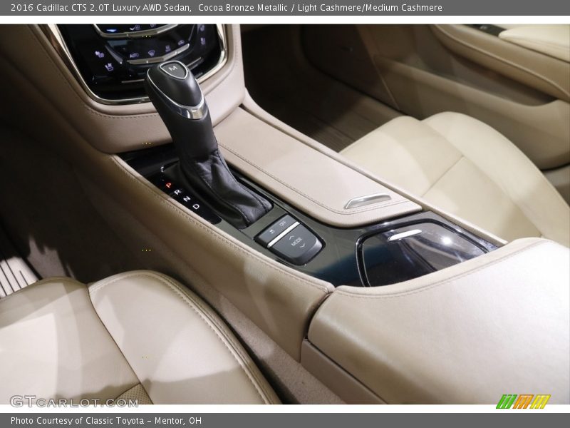 Cocoa Bronze Metallic / Light Cashmere/Medium Cashmere 2016 Cadillac CTS 2.0T Luxury AWD Sedan