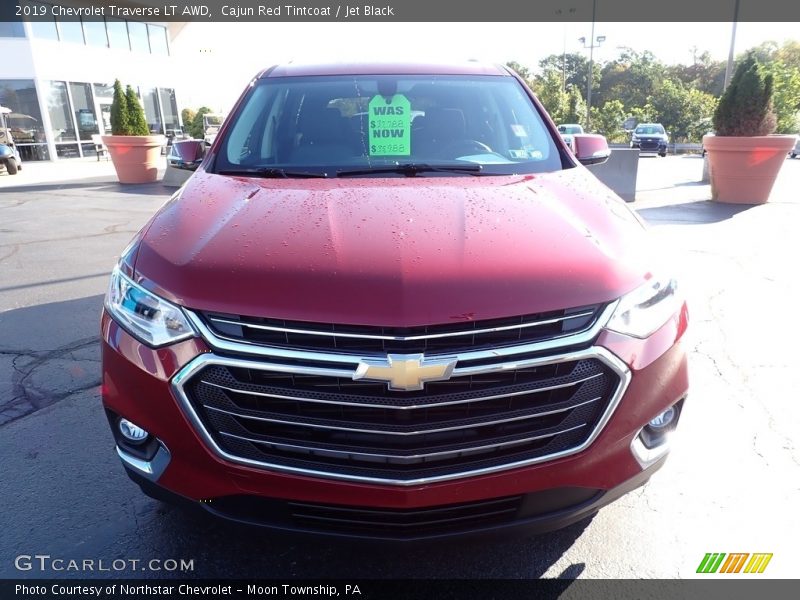 Cajun Red Tintcoat / Jet Black 2019 Chevrolet Traverse LT AWD