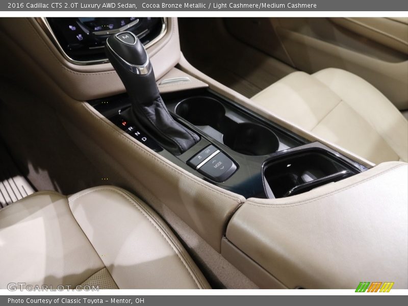 Cocoa Bronze Metallic / Light Cashmere/Medium Cashmere 2016 Cadillac CTS 2.0T Luxury AWD Sedan