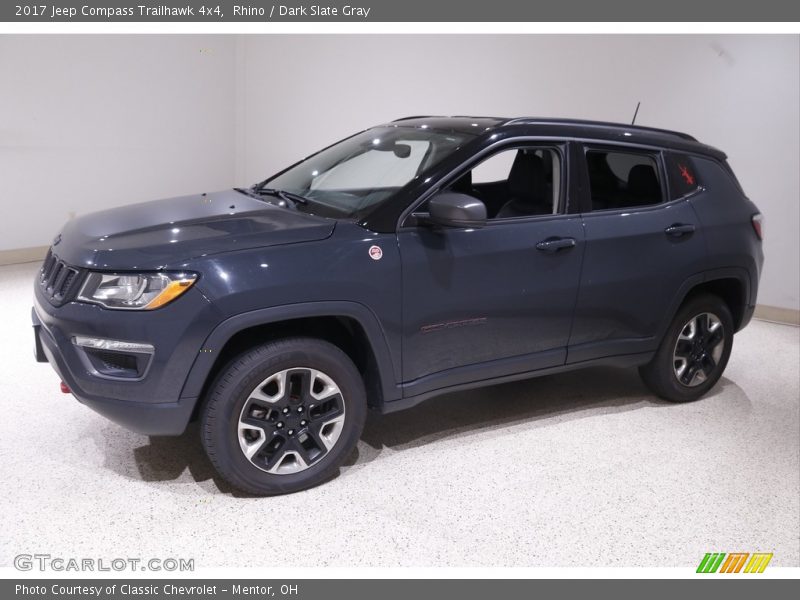 Rhino / Dark Slate Gray 2017 Jeep Compass Trailhawk 4x4