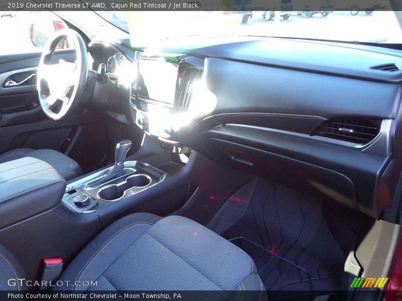 Cajun Red Tintcoat / Jet Black 2019 Chevrolet Traverse LT AWD
