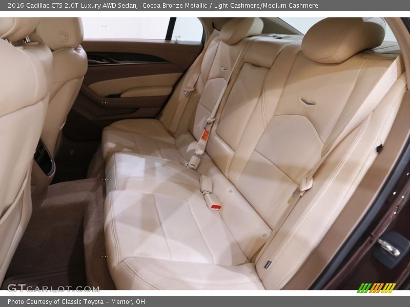 Cocoa Bronze Metallic / Light Cashmere/Medium Cashmere 2016 Cadillac CTS 2.0T Luxury AWD Sedan
