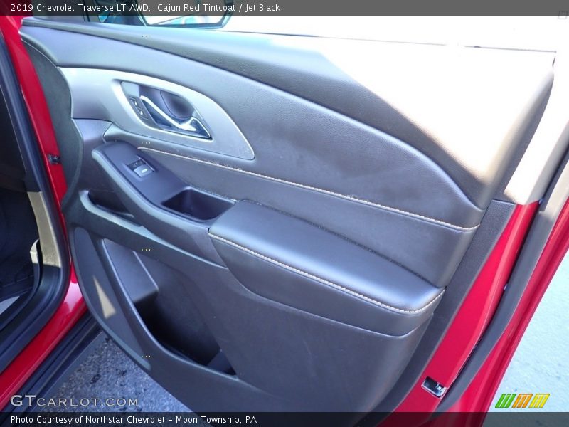 Cajun Red Tintcoat / Jet Black 2019 Chevrolet Traverse LT AWD