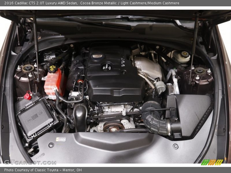 Cocoa Bronze Metallic / Light Cashmere/Medium Cashmere 2016 Cadillac CTS 2.0T Luxury AWD Sedan