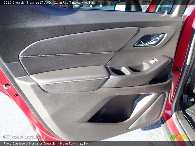 Cajun Red Tintcoat / Jet Black 2019 Chevrolet Traverse LT AWD