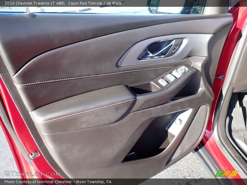 Cajun Red Tintcoat / Jet Black 2019 Chevrolet Traverse LT AWD