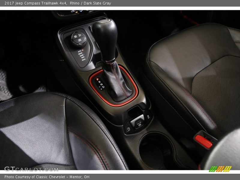 Rhino / Dark Slate Gray 2017 Jeep Compass Trailhawk 4x4