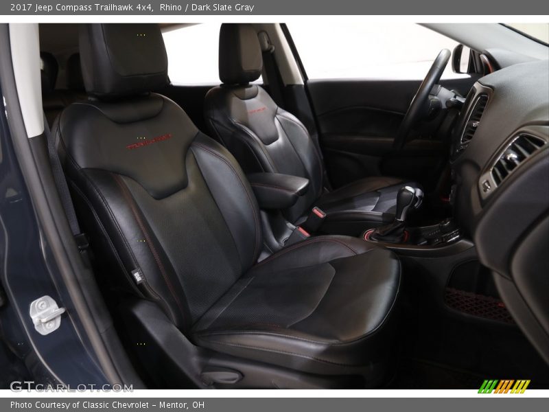 Rhino / Dark Slate Gray 2017 Jeep Compass Trailhawk 4x4