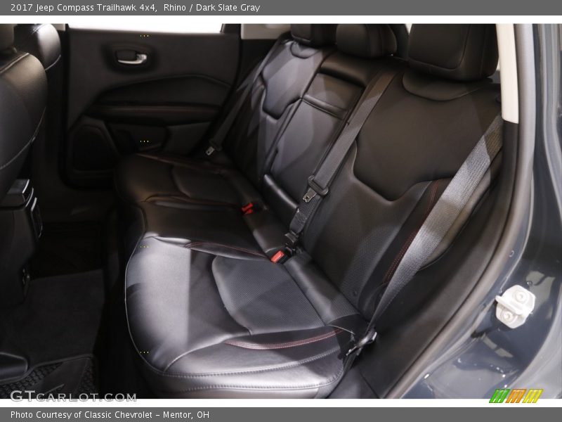 Rhino / Dark Slate Gray 2017 Jeep Compass Trailhawk 4x4