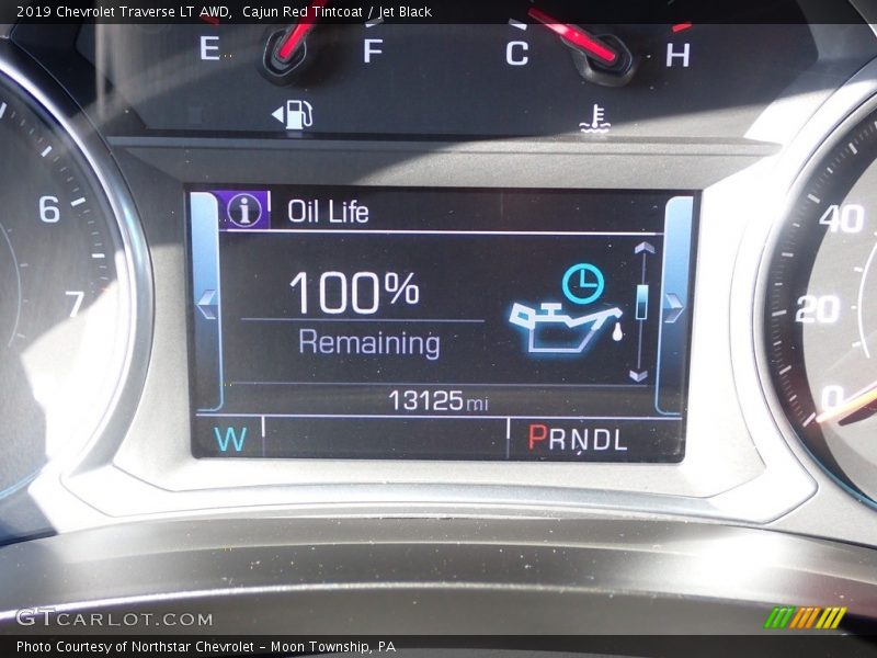 Cajun Red Tintcoat / Jet Black 2019 Chevrolet Traverse LT AWD