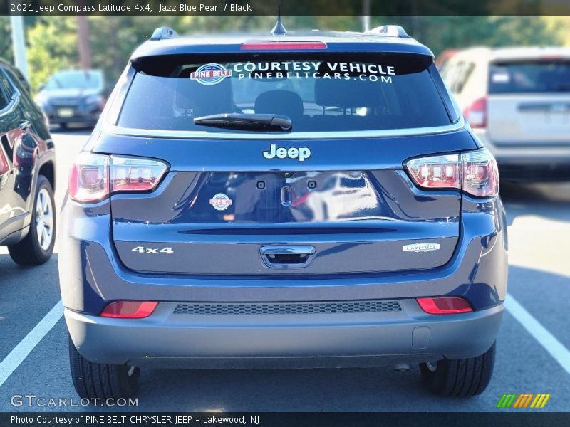 Jazz Blue Pearl / Black 2021 Jeep Compass Latitude 4x4