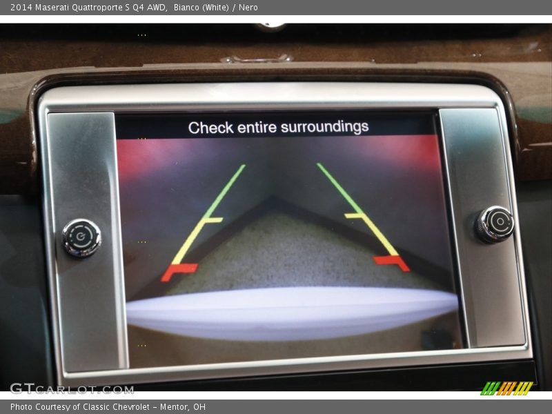 Bianco (White) / Nero 2014 Maserati Quattroporte S Q4 AWD