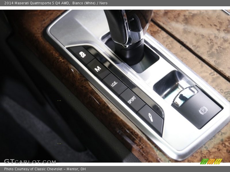 Bianco (White) / Nero 2014 Maserati Quattroporte S Q4 AWD