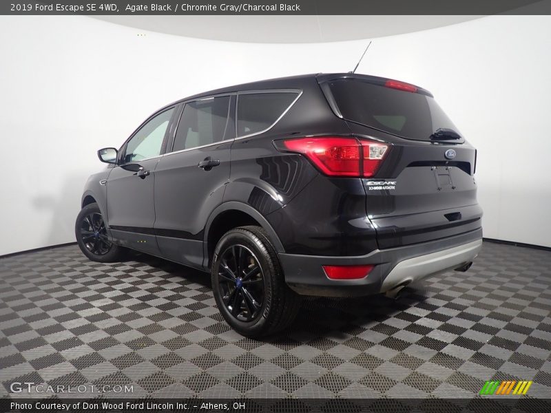 Agate Black / Chromite Gray/Charcoal Black 2019 Ford Escape SE 4WD
