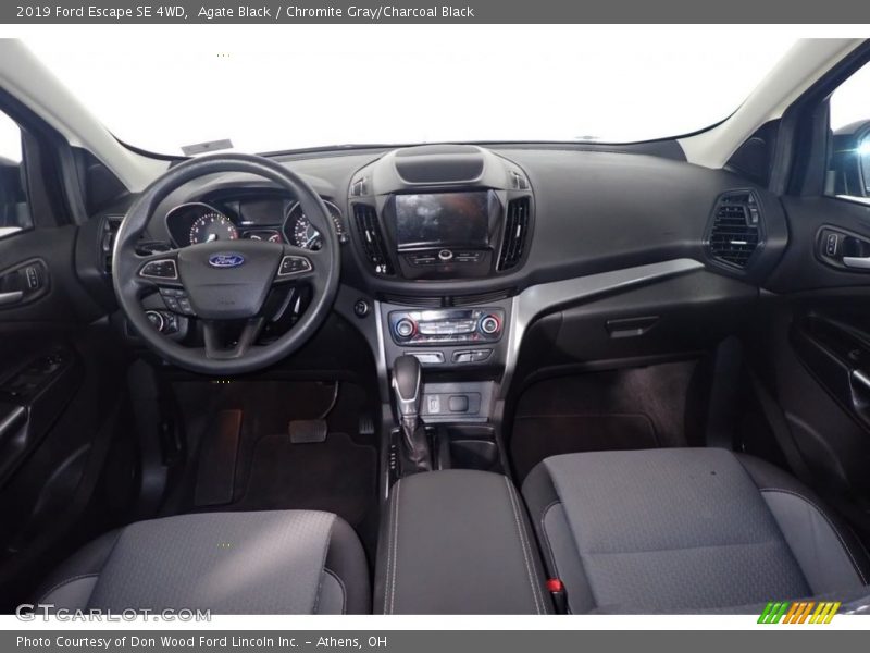 Agate Black / Chromite Gray/Charcoal Black 2019 Ford Escape SE 4WD