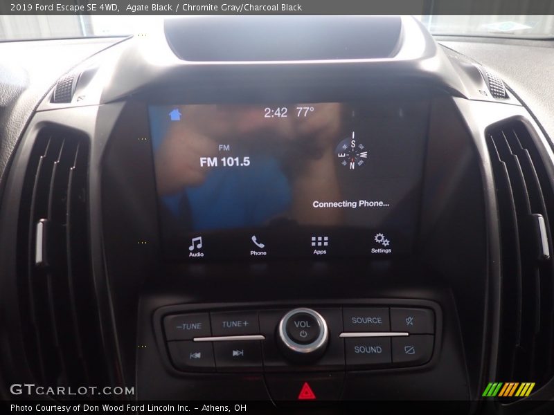 Agate Black / Chromite Gray/Charcoal Black 2019 Ford Escape SE 4WD