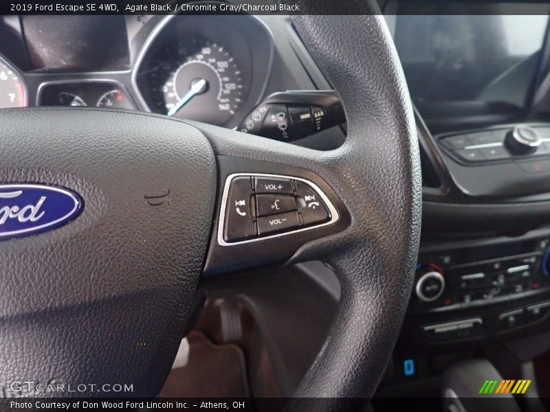 Agate Black / Chromite Gray/Charcoal Black 2019 Ford Escape SE 4WD