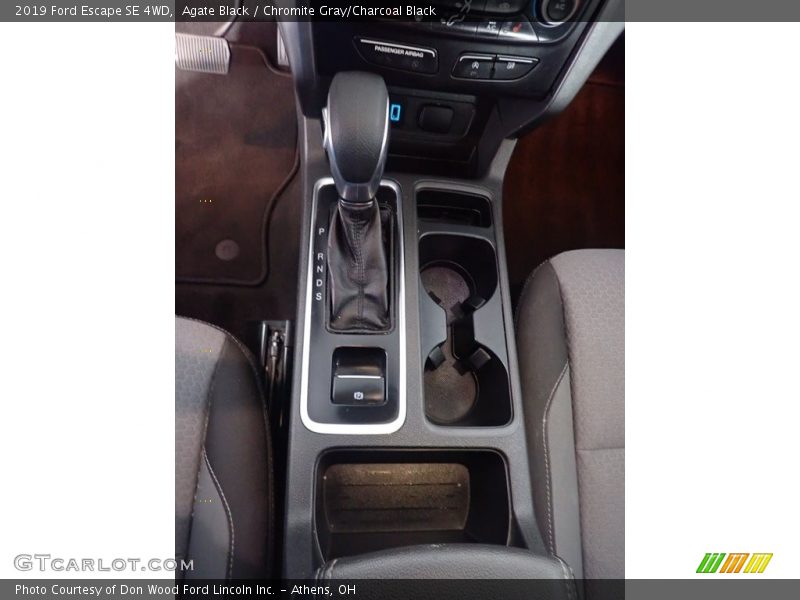 Agate Black / Chromite Gray/Charcoal Black 2019 Ford Escape SE 4WD