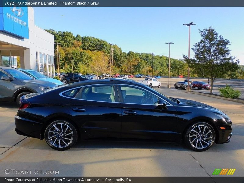 Phantom Black / Gray 2022 Hyundai Sonata Limited