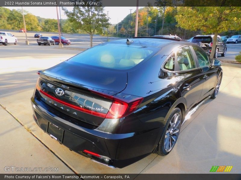 Phantom Black / Gray 2022 Hyundai Sonata Limited