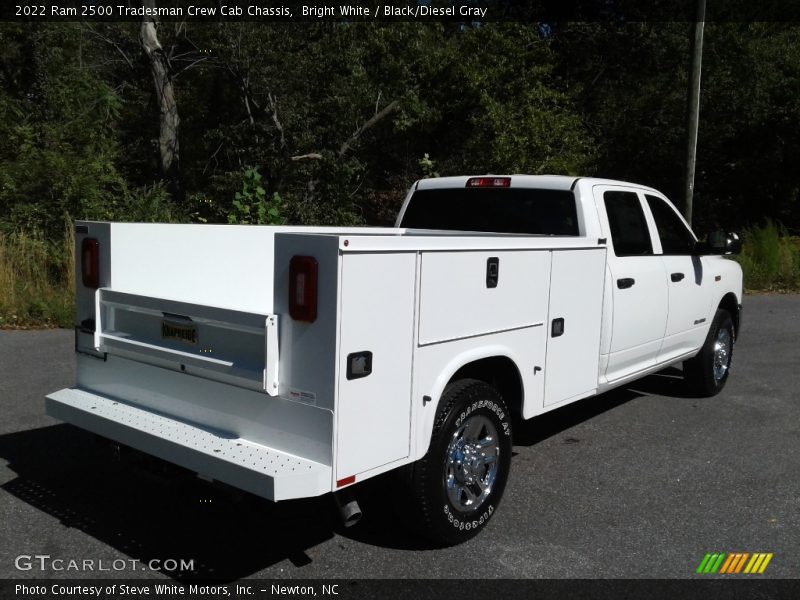 Bright White / Black/Diesel Gray 2022 Ram 2500 Tradesman Crew Cab Chassis