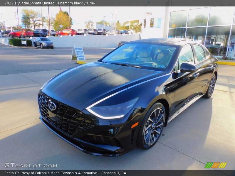 Phantom Black / Gray 2022 Hyundai Sonata Limited