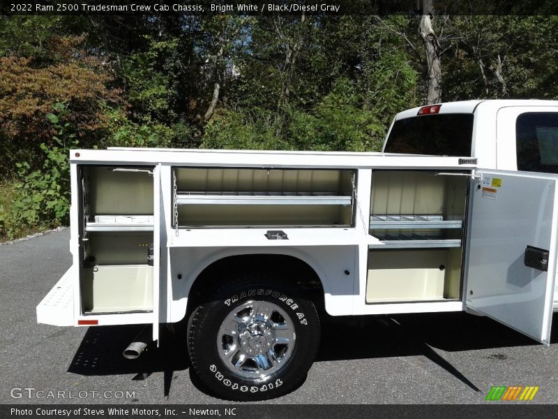 Bright White / Black/Diesel Gray 2022 Ram 2500 Tradesman Crew Cab Chassis