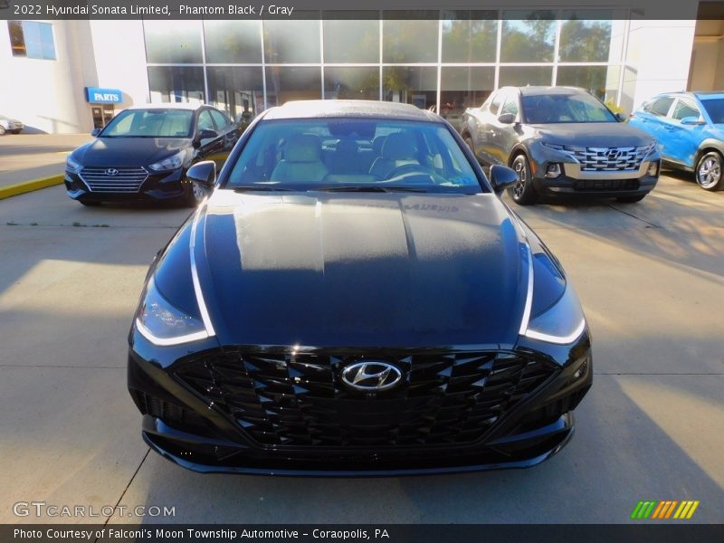 Phantom Black / Gray 2022 Hyundai Sonata Limited
