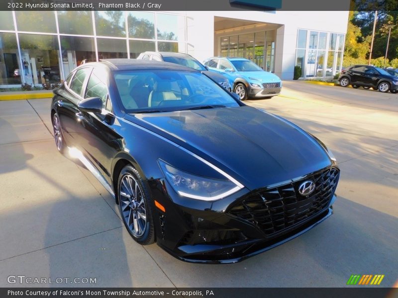 Phantom Black / Gray 2022 Hyundai Sonata Limited