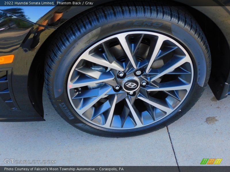 Phantom Black / Gray 2022 Hyundai Sonata Limited