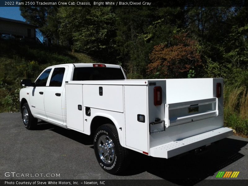 Bright White / Black/Diesel Gray 2022 Ram 2500 Tradesman Crew Cab Chassis