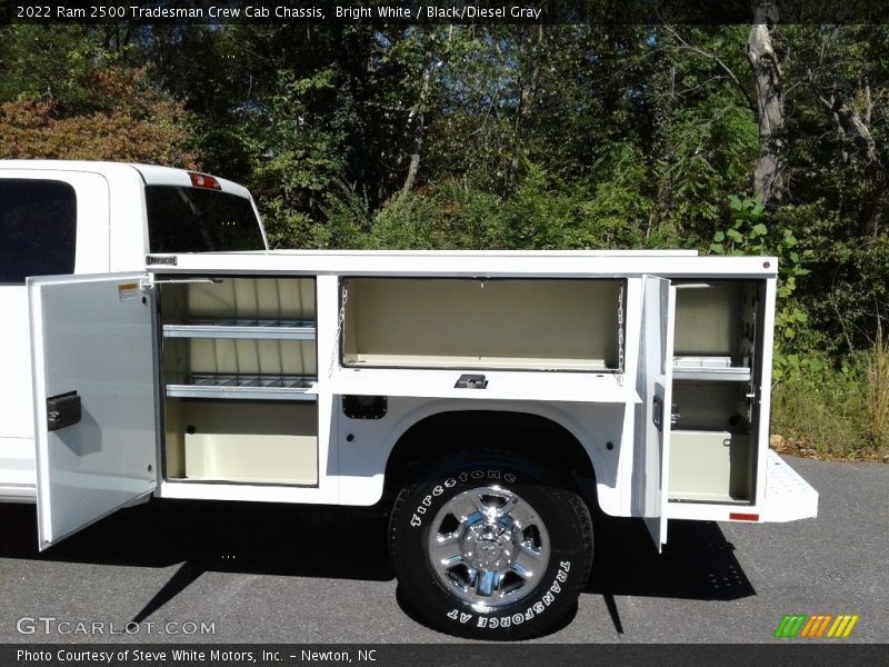 Bright White / Black/Diesel Gray 2022 Ram 2500 Tradesman Crew Cab Chassis