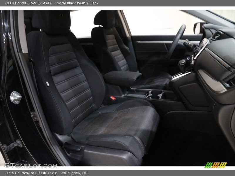 Crystal Black Pearl / Black 2018 Honda CR-V LX AWD