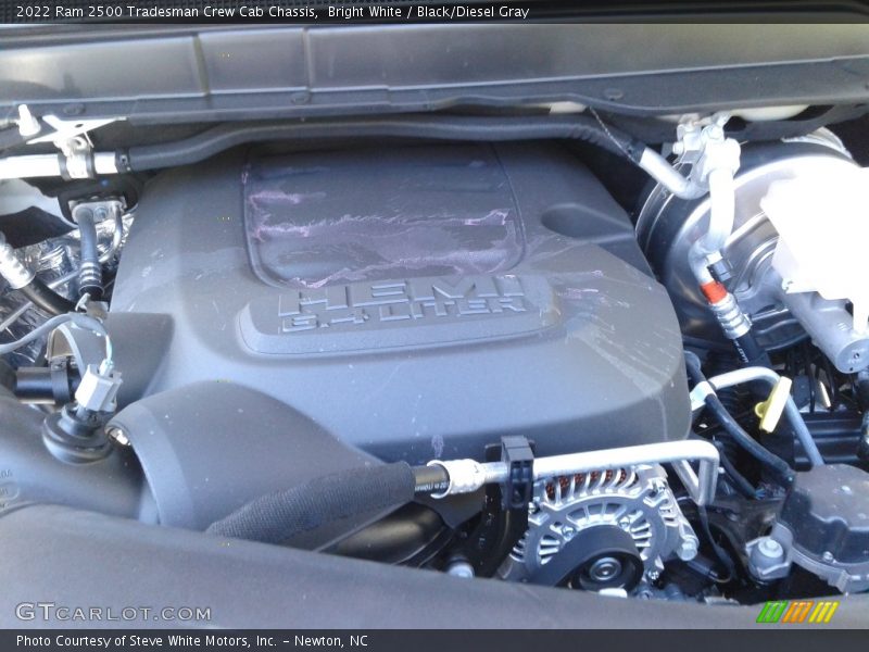 Bright White / Black/Diesel Gray 2022 Ram 2500 Tradesman Crew Cab Chassis