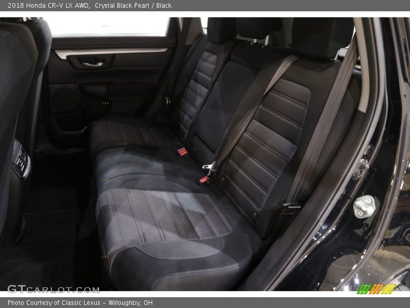 Crystal Black Pearl / Black 2018 Honda CR-V LX AWD