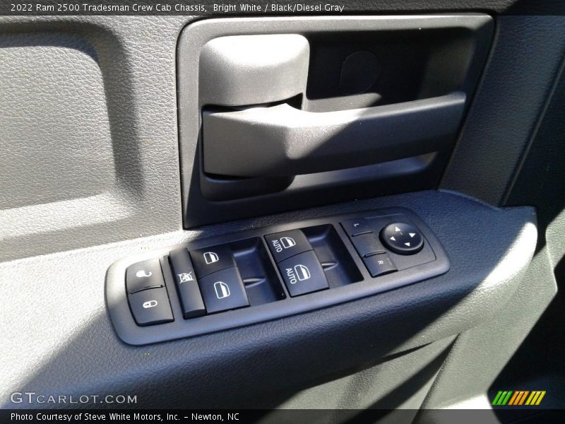 Bright White / Black/Diesel Gray 2022 Ram 2500 Tradesman Crew Cab Chassis