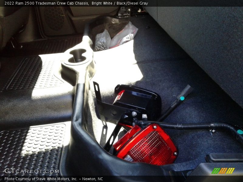 Bright White / Black/Diesel Gray 2022 Ram 2500 Tradesman Crew Cab Chassis
