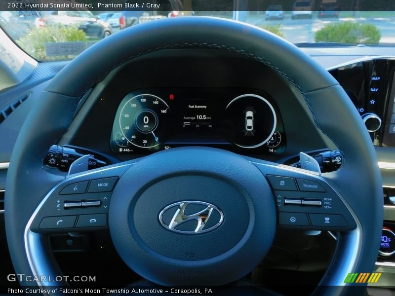 Phantom Black / Gray 2022 Hyundai Sonata Limited