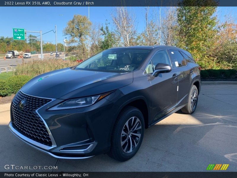 Front 3/4 View of 2022 RX 350L AWD