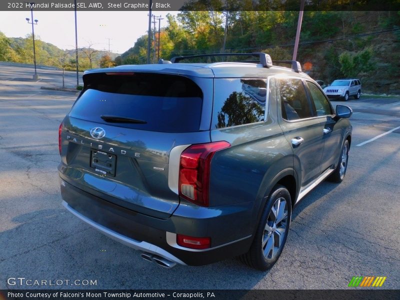 Steel Graphite / Black 2022 Hyundai Palisade SEL AWD