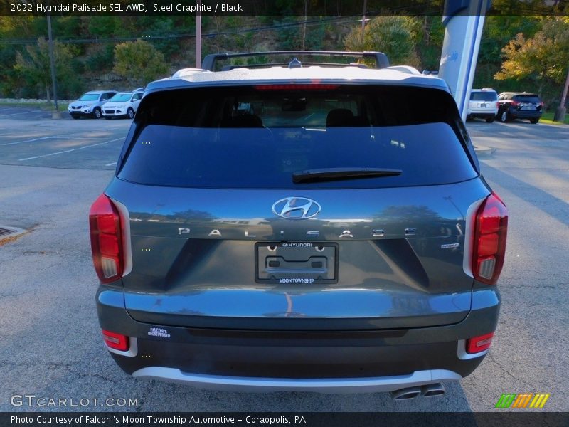 Steel Graphite / Black 2022 Hyundai Palisade SEL AWD