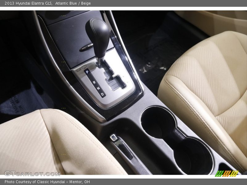 Atlantic Blue / Beige 2013 Hyundai Elantra GLS