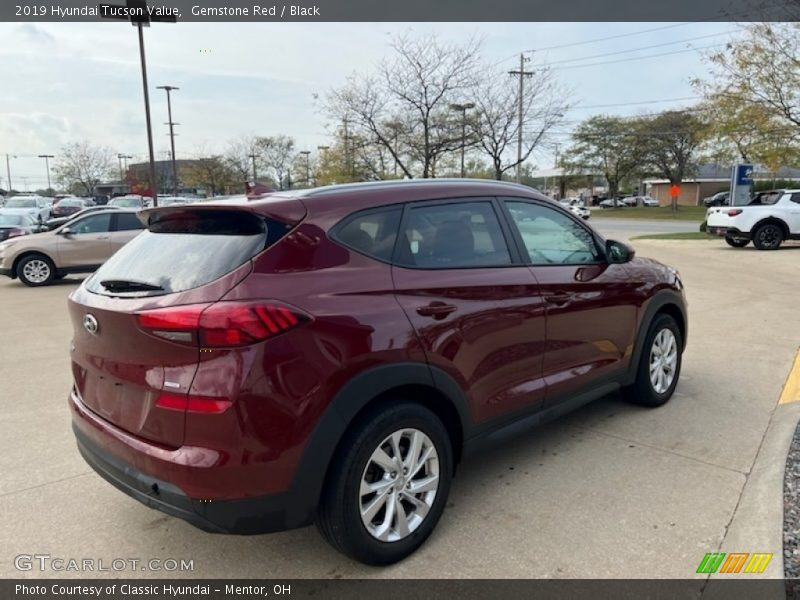 Gemstone Red / Black 2019 Hyundai Tucson Value
