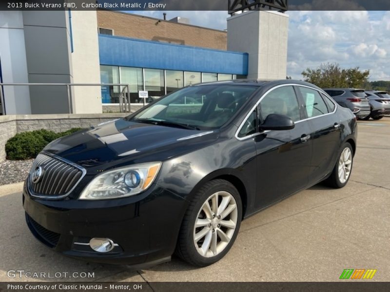 Carbon Black Metallic / Ebony 2013 Buick Verano FWD